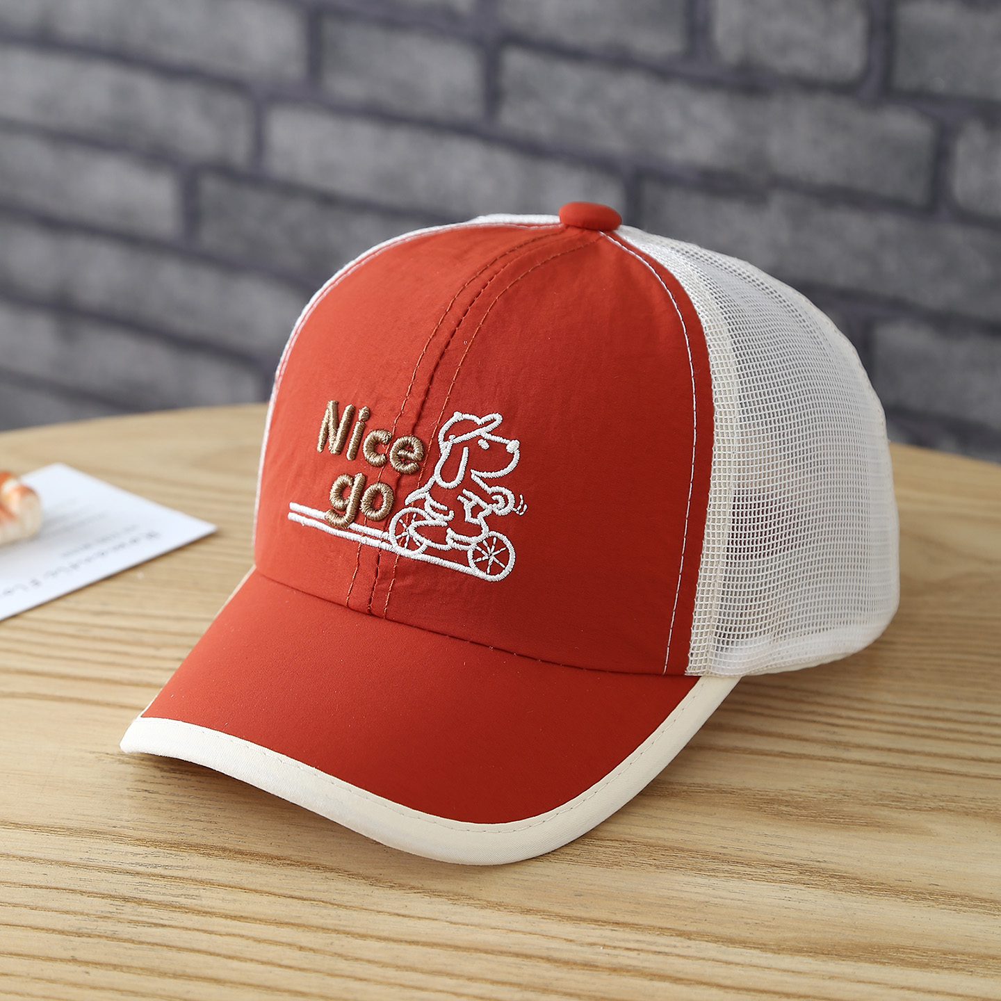 Embroidery Cap - قبعة بيسبول من شبكة سريعة الجفاف