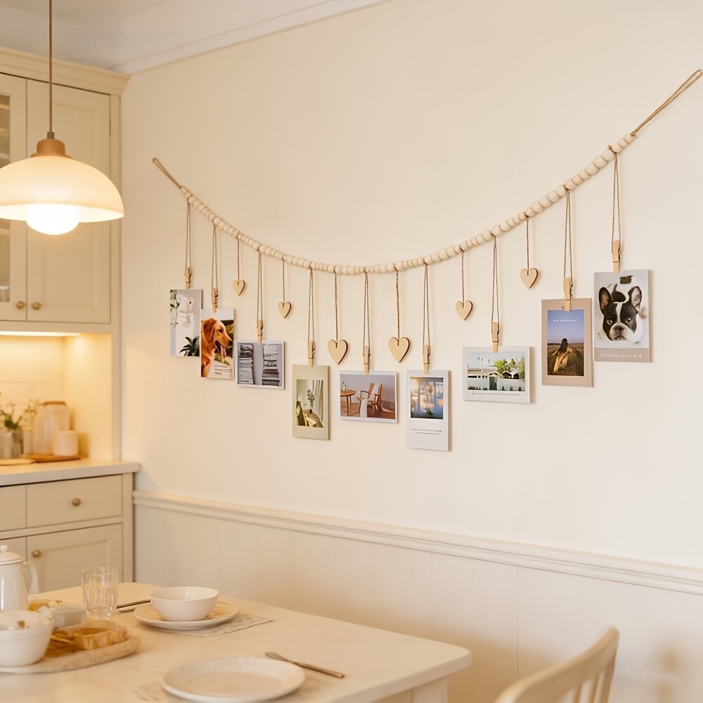 Frame Display Wood - ديكور جداري لعرض الصور - إطار