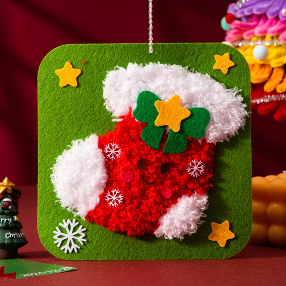 Embroidery Xmas Kits - مجموعة الحرف اليدوية للمبتدئين طقم تطريز