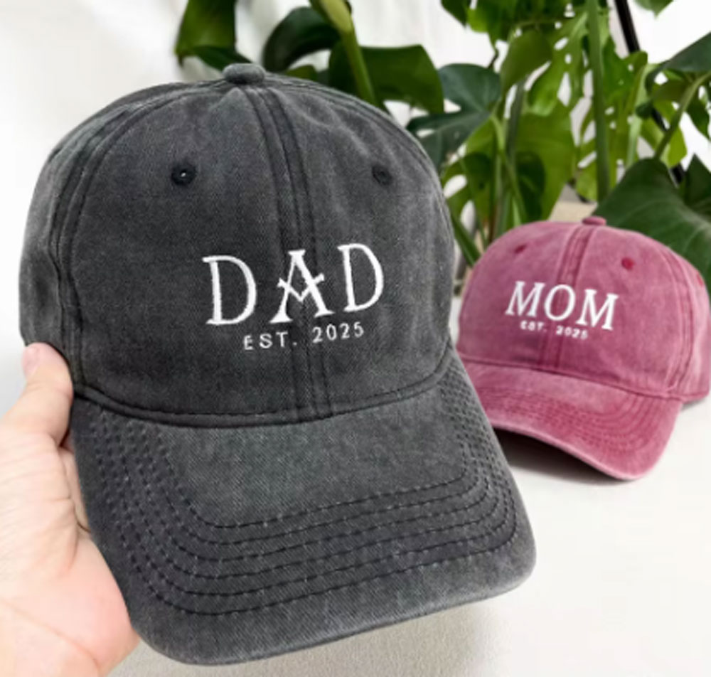 Embroidery Cap - شخصية إلكتروني التطريز قبعات البيسبول هدية