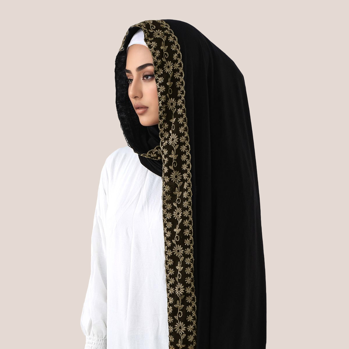 الدانتيل والتطريز القطن جيرسي  - مراجعة Embroidery Lace وسعره