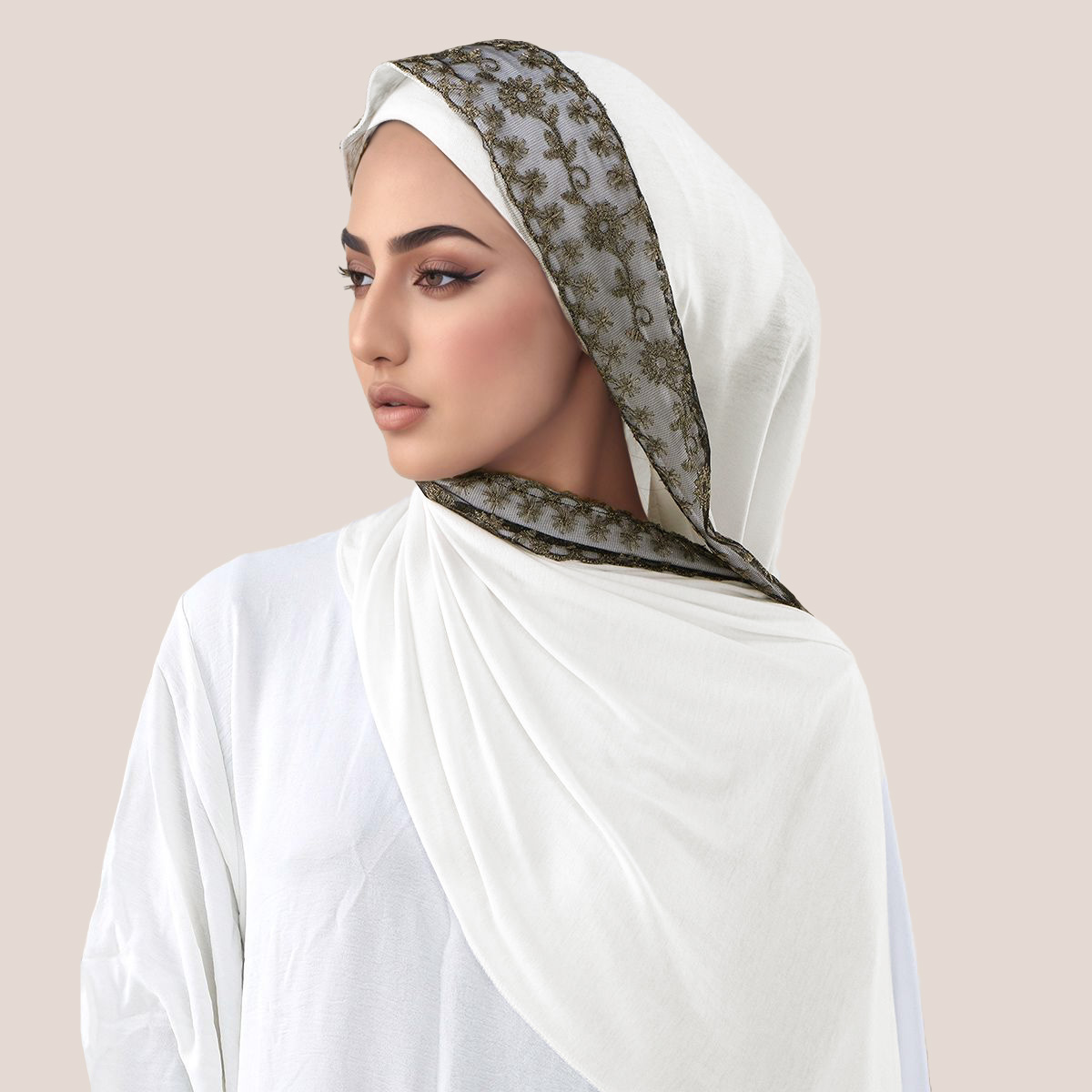 الدانتيل والتطريز القطن جيرسي  - مراجعة Embroidery Lace وسعره