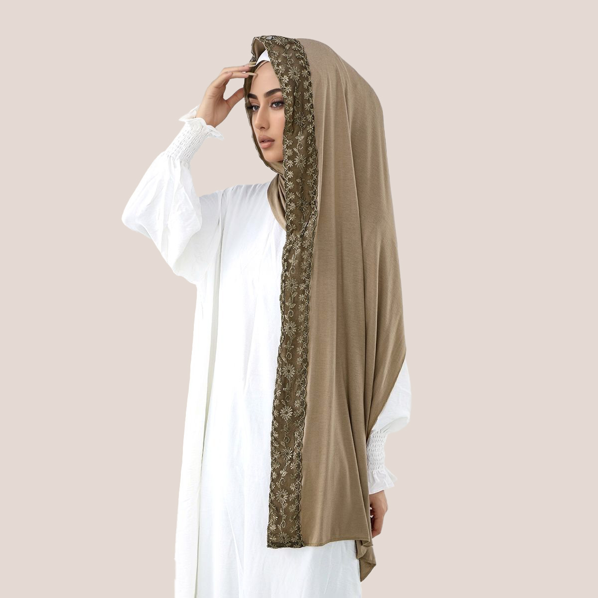 الدانتيل والتطريز القطن جيرسي  - مراجعة Embroidery Lace وسعره