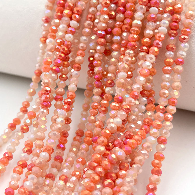 2 مللي متر حبات الكريستال مختل - مراجعة Embroidery Glass Beads وسعره