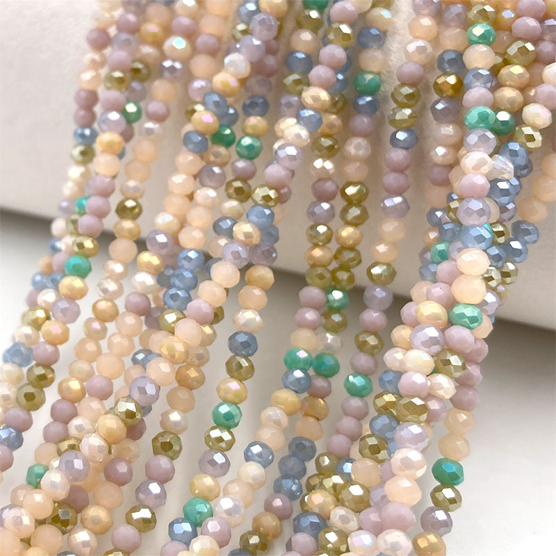 2 مللي متر حبات الكريستال مختل - مراجعة Embroidery Glass Beads وسعره