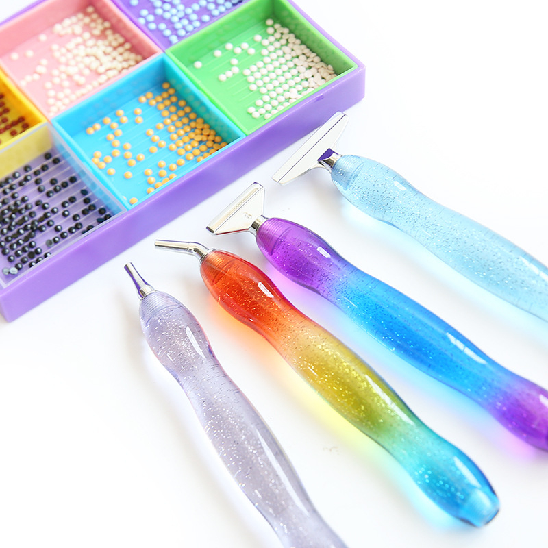 قلم تطعيم الراتنج الجديد للرسم - مراجعة Embroidery Painting وسعره