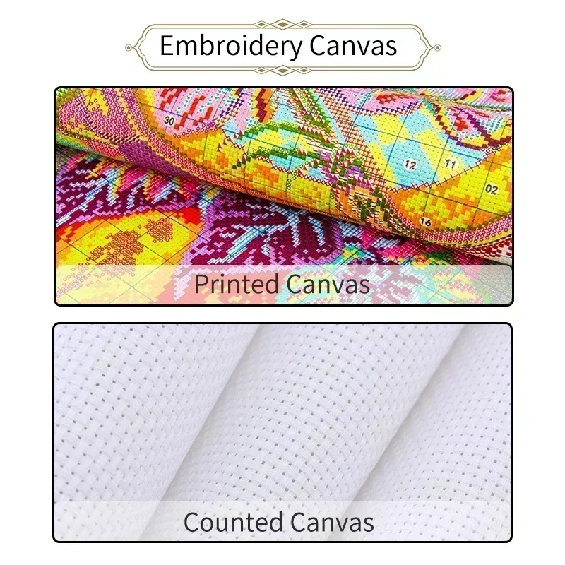مجموعة تطريز الكروس ستتش المطب - مراجعة Embroidery Xmas Kits وسعره