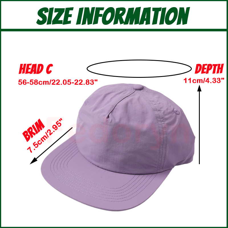 Fedoryn مخصص التطريز قبعات الب - مراجعة Embroidery Cap وسعره