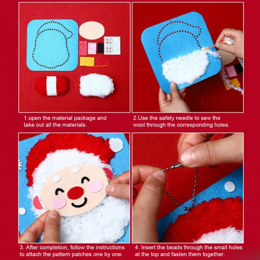 مجموعة الحرف اليدوية للمبتدئين - مراجعة Embroidery Xmas Kits وسعره