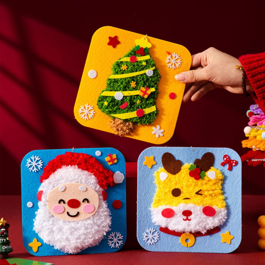 مجموعة الحرف اليدوية للمبتدئين - مراجعة Embroidery Xmas Kits وسعره