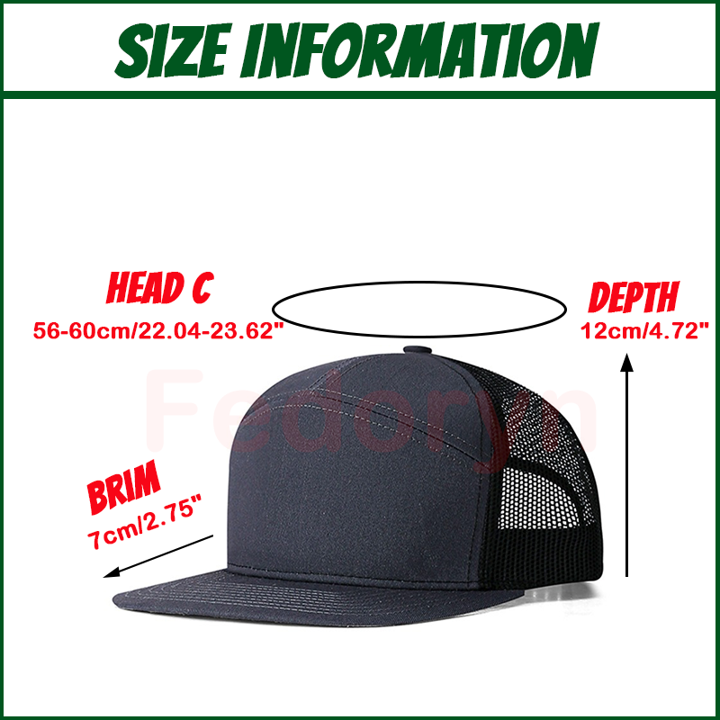 Fedoryn شعار التطريز المخصص ري - مراجعة Embroidery Cap وسعره