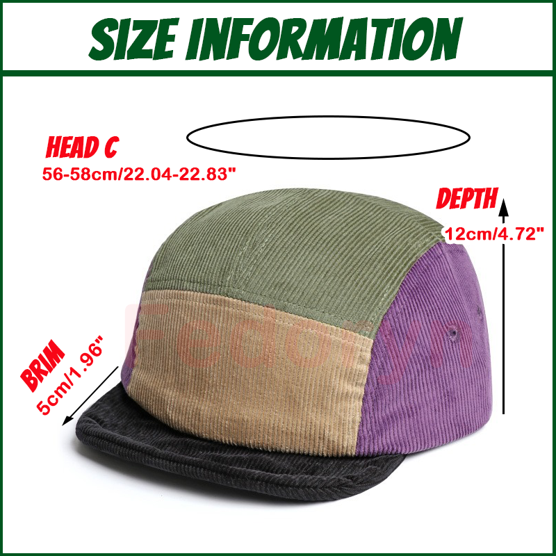 Fedoryn مخصص التطريز الرجعية س - مراجعة Embroidery Cap وسعره