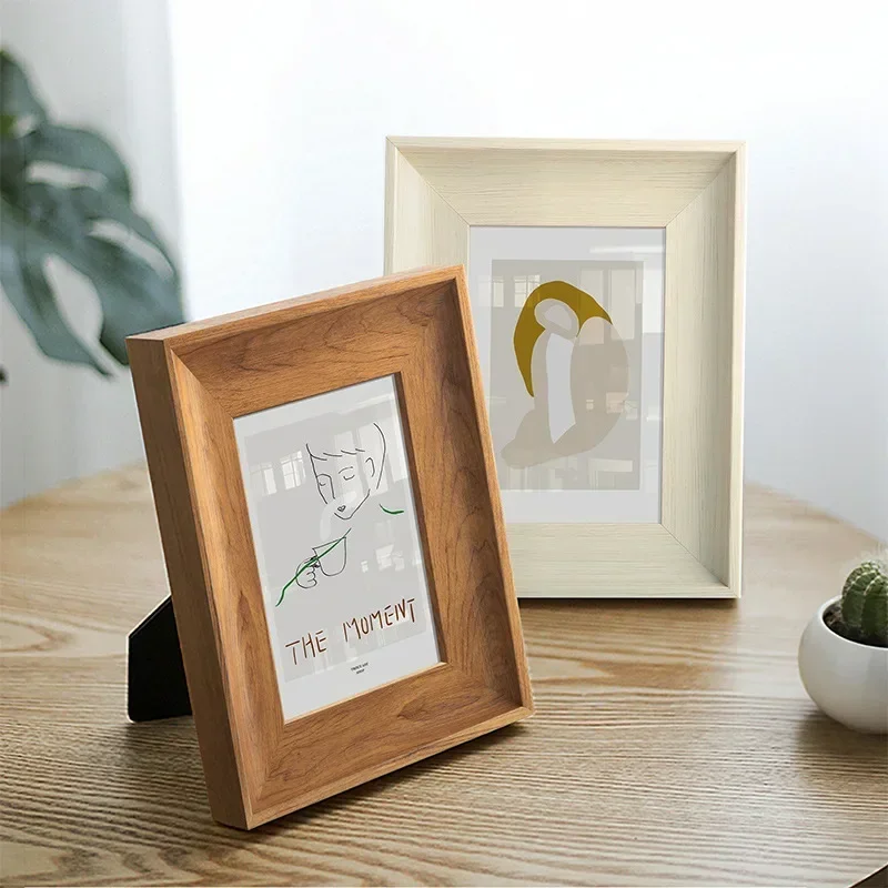 إطار صور خشبي 5/6/7/8/10 بوصة  - مراجعة Frame Display Wood وسعره