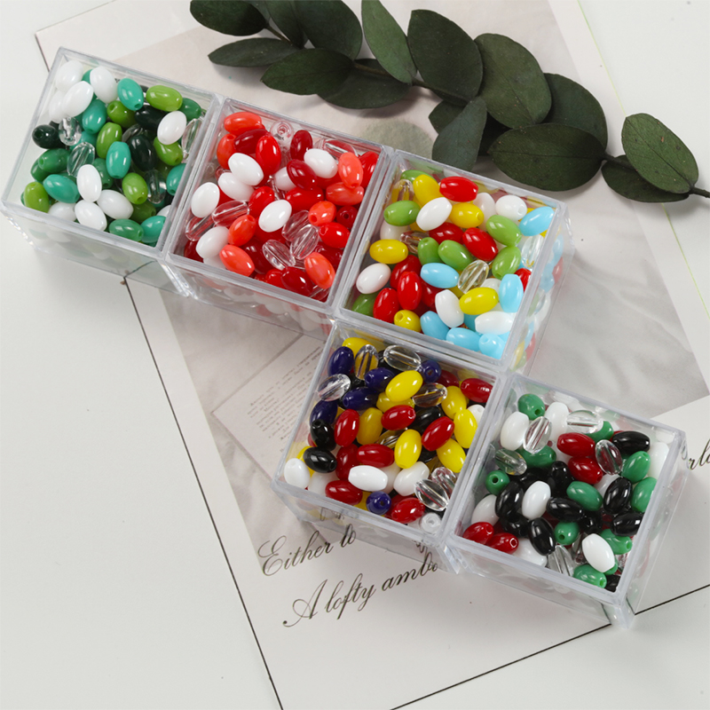 4x6 مللي متر البيضاوي الخزف ال - مراجعة Embroidery Glass Beads وسعره