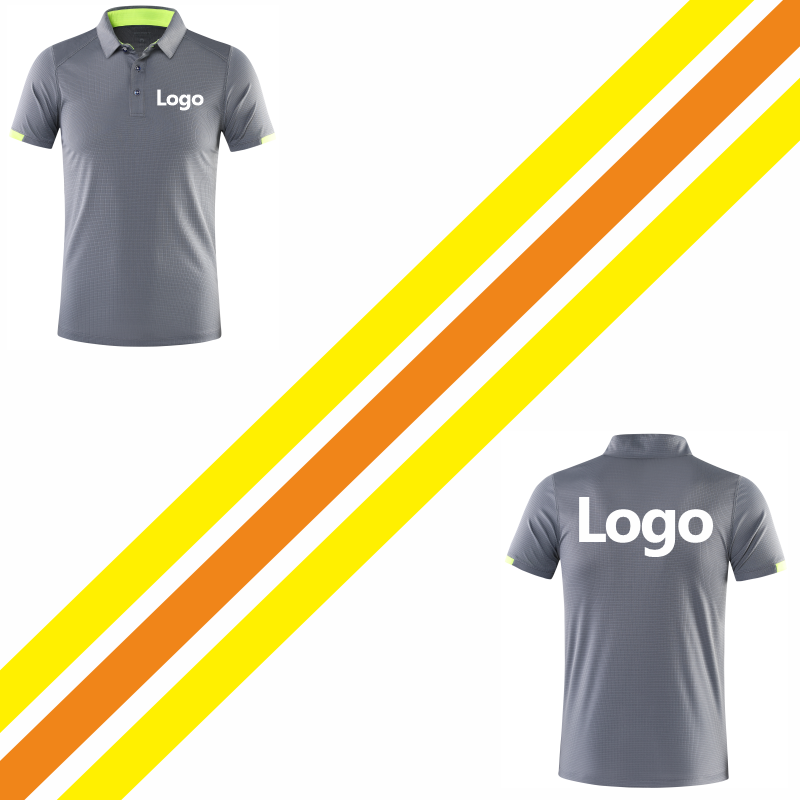 التجفيف السريع تنفس قميص بولو  - مراجعة Embroidery Design Logo وسعره