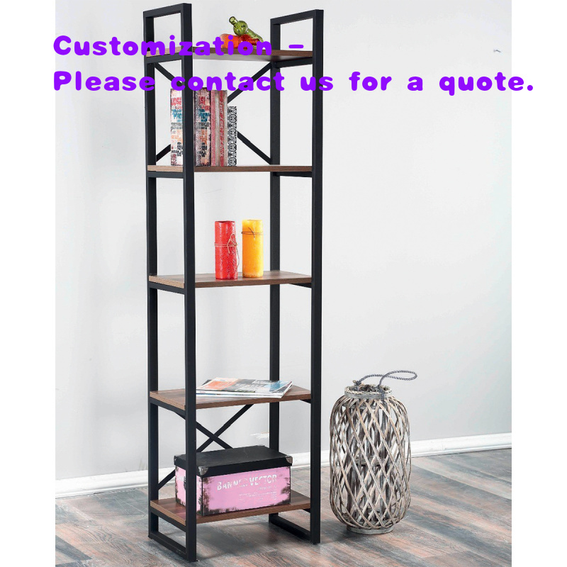 رف كتب خشبي بإطار معدني صناعي  - مراجعة Frame Display Wood وسعره