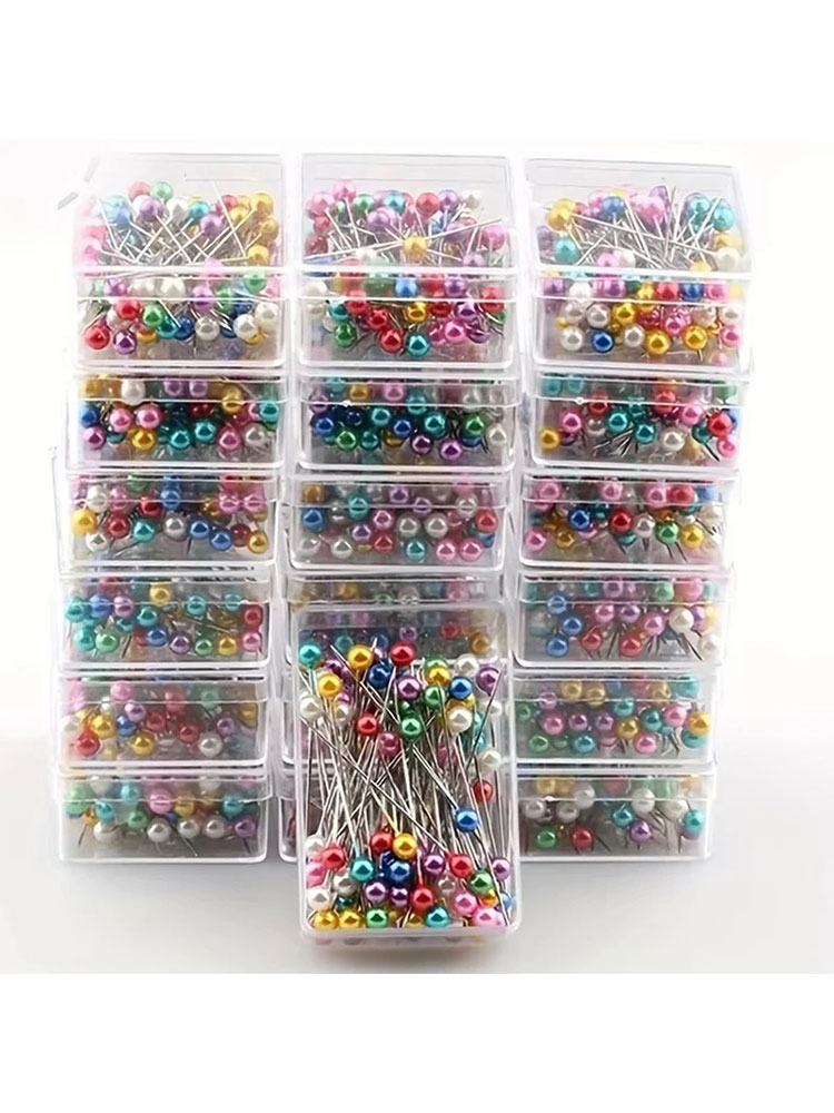 جديد 100 قطعة إبر خياطة عصرية  - مراجعة Embroidery Glass Beads وسعره