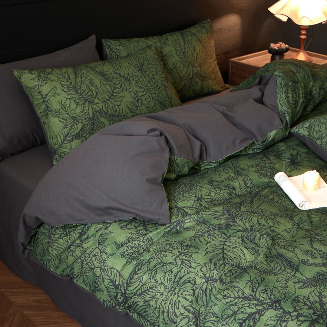 طقم أغطية سرير فرنسي الطراز من - مراجعة Embroidery Quilt Cover وسعره