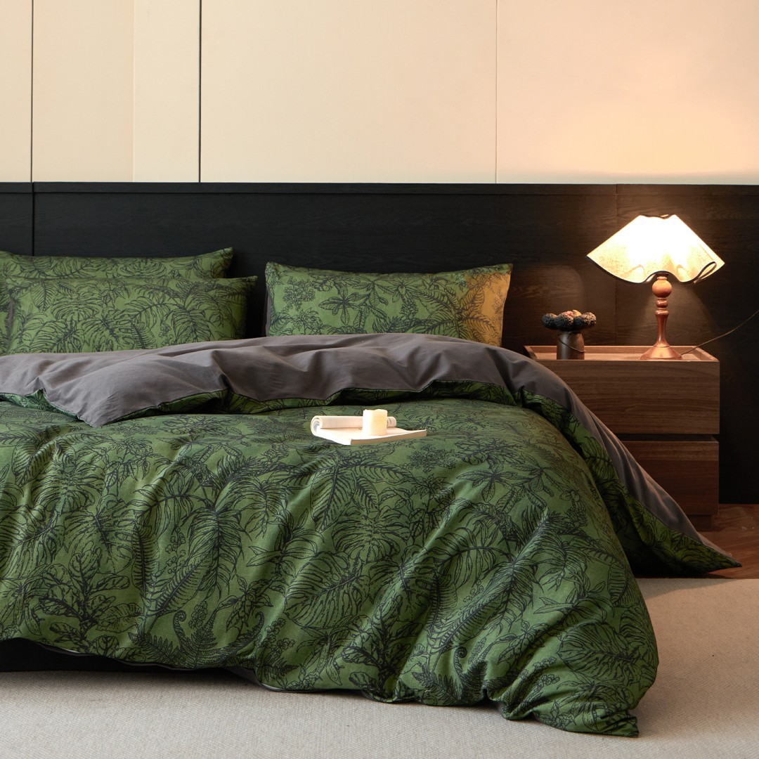طقم أغطية سرير فرنسي الطراز من - مراجعة Embroidery Quilt Cover وسعره