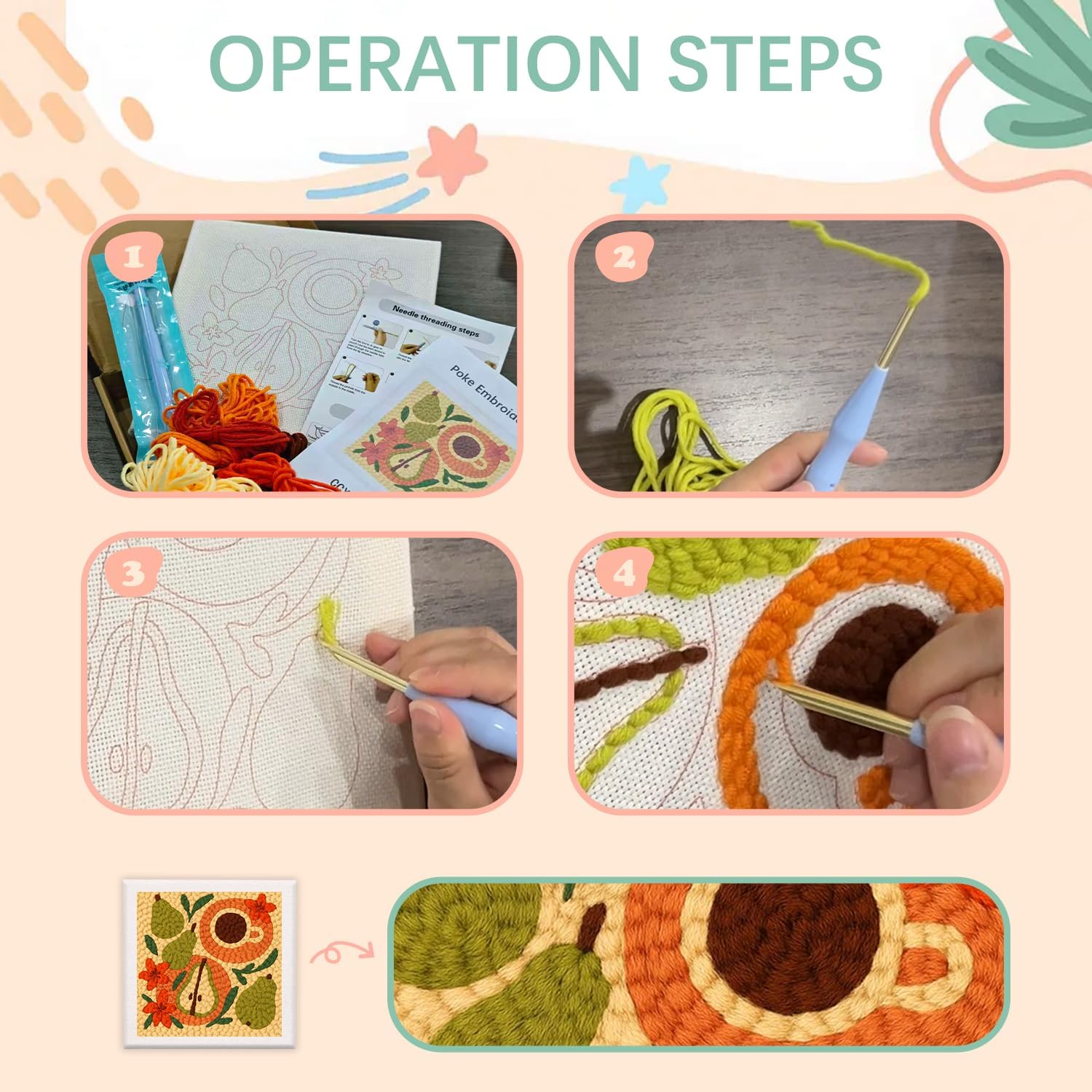 مجموعة تطريز بالإبرة المثقوبة  - مراجعة Embroidery Xmas Kits وسعره