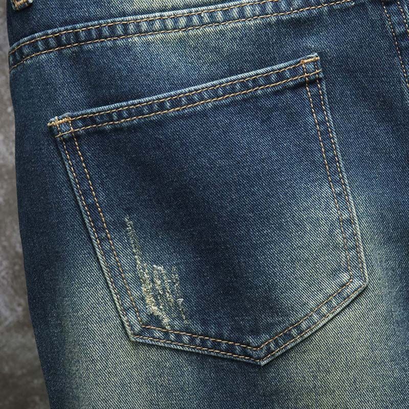 شورت جينز رجالي جديد بتصميم أو - مراجعة Embroidery On Jeans وسعره