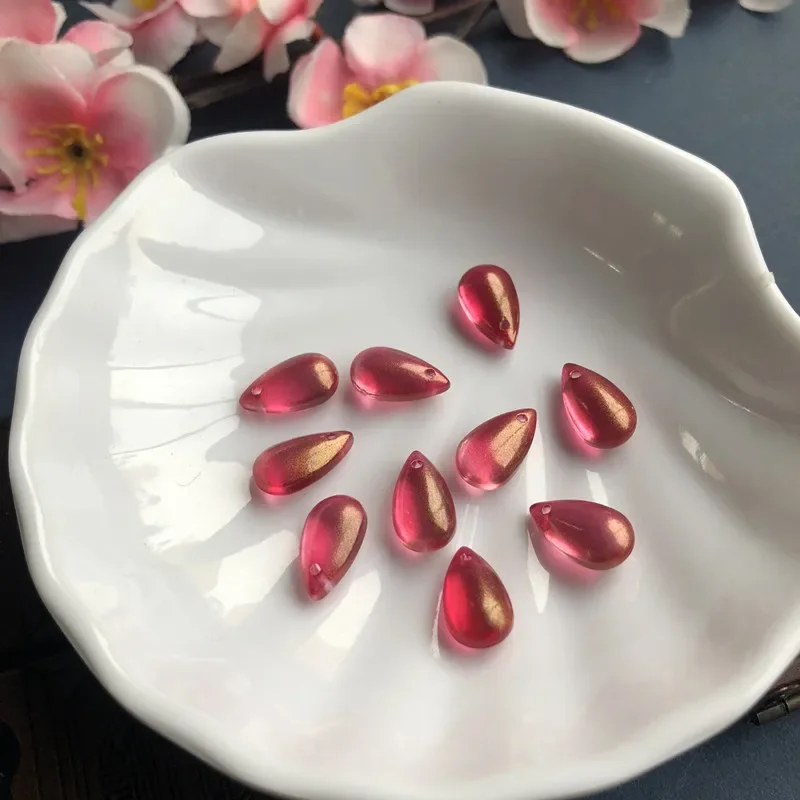 20 قطعة خرز زجاجي تشيكي مصقول  - مراجعة Embroidery Glass Beads وسعره